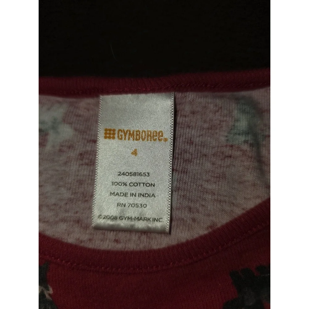 Gymboree holiday friends it's ruff‎ being so cute and dog tops size 4